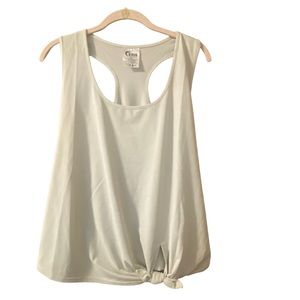 Zyia Knot Tank Beige XXL